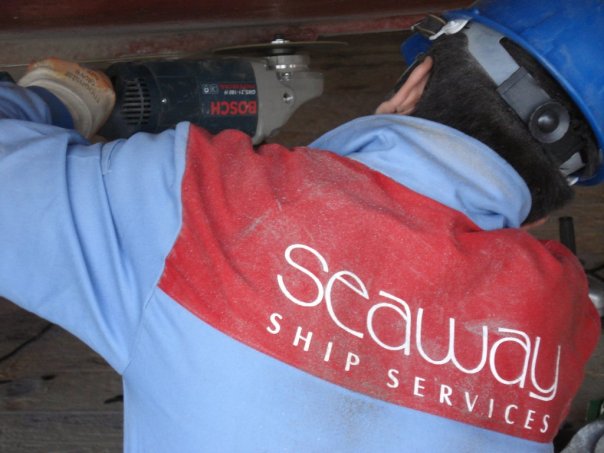 Seaway branded coveralls