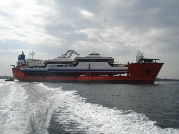 Damen Shipyard Ferry Transportation and Installation