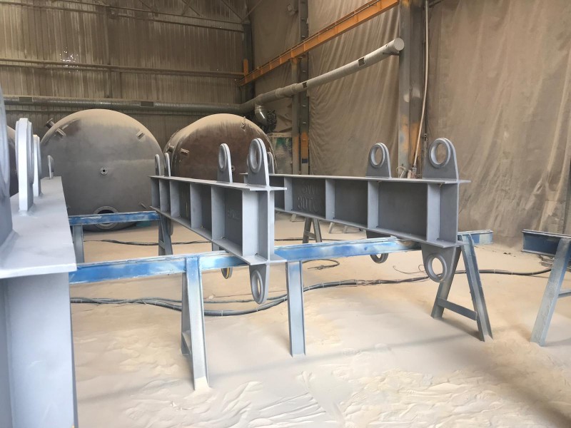 Completed lifting beams